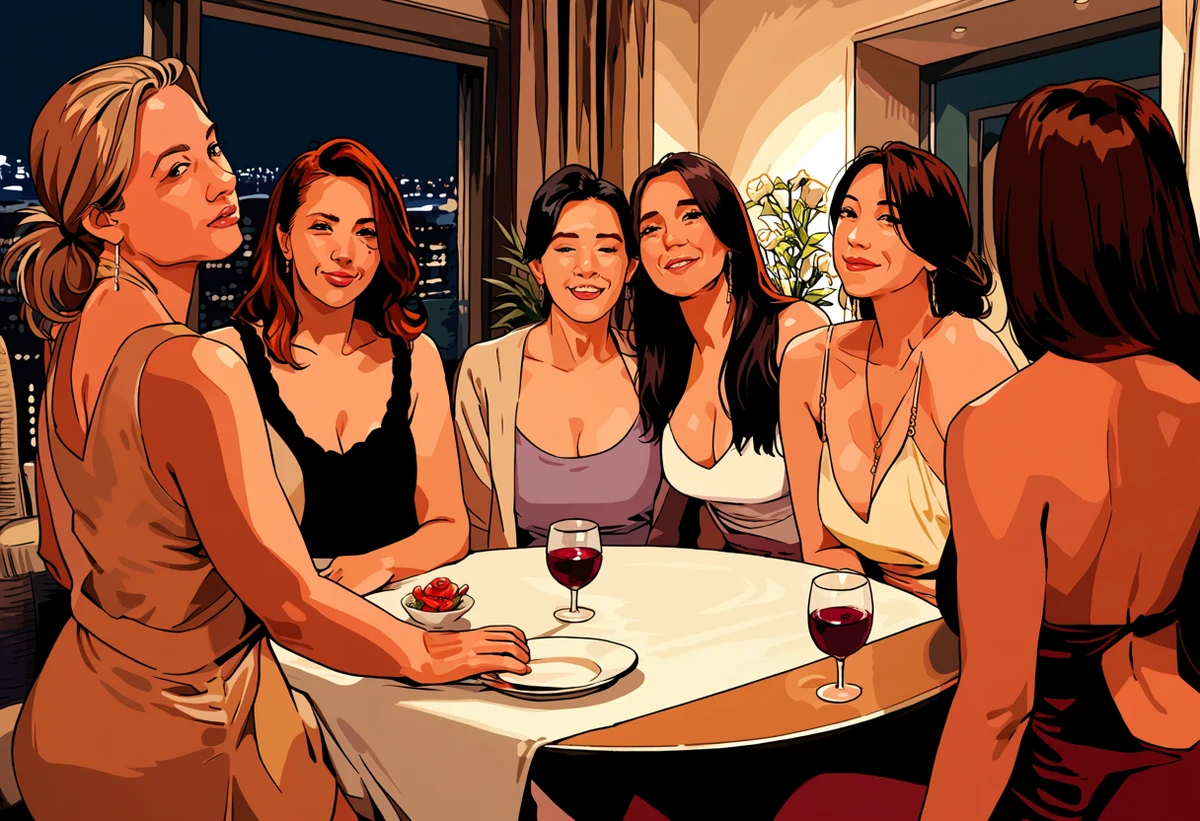 Four at the Table
